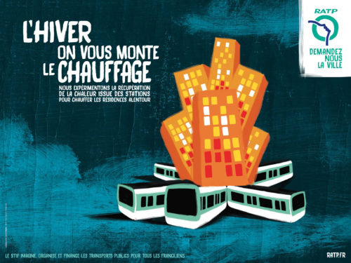 Campagne RATP - annonce 5 COP21