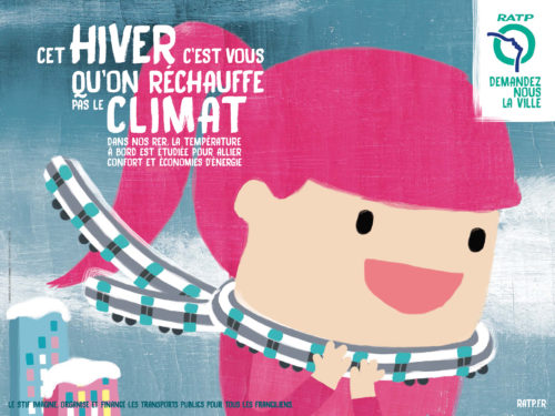 Campagne RATP - annonce 1 COP21