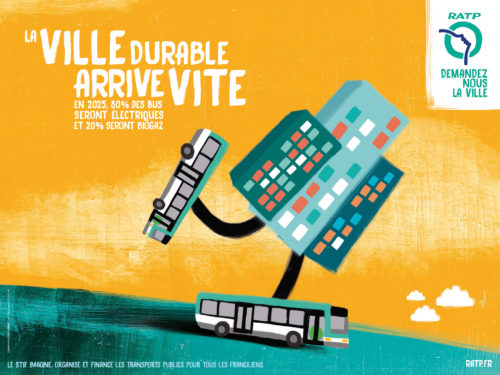 Campagne RATP - annonce 8 COP21