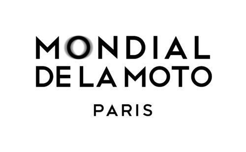 Nouveau logo - Le Mondial de la Moto - Blanc