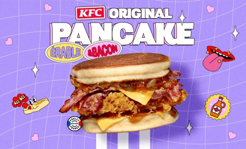 Le Pancake Burger : la nouvelle star du brunch chez KFC France 